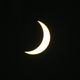 A partial solar eclipse is seen at Serangan village in Bali, Indonesia.